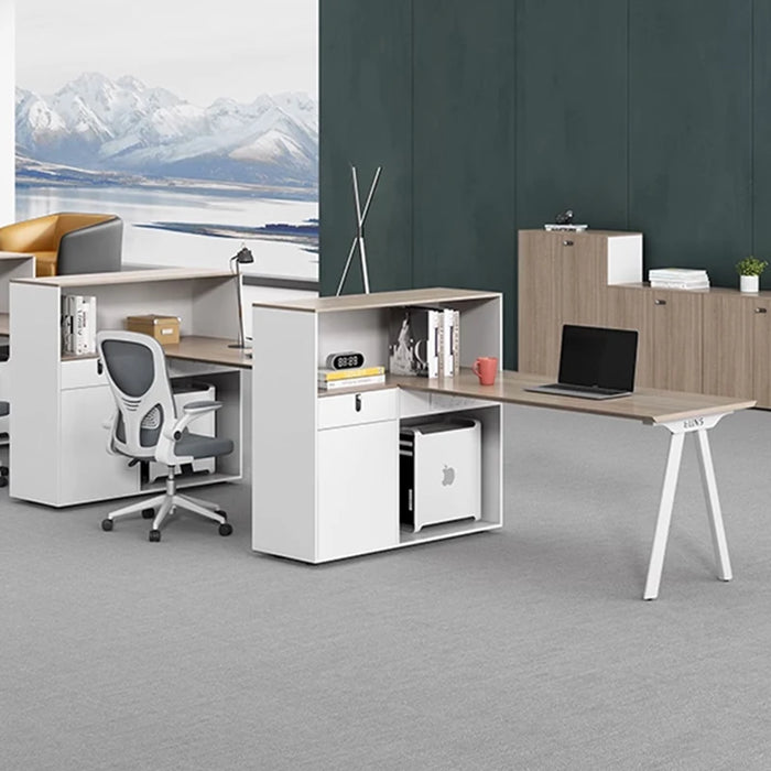 Executive Learning Office Desk Small Modern Minimalist Drawers Studio Computer Desk Tables Set Scrivania Per Pc House Furniture