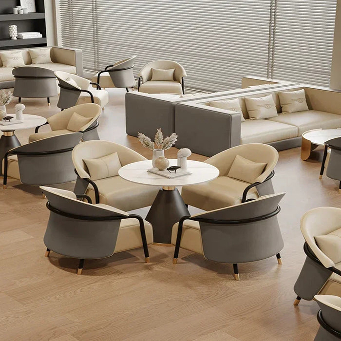 Accent Nordic Negotiation Set Designer Living Room Mobile Chair Balcony Modern Tavolino Da Salotto Dining Room Set Furniture