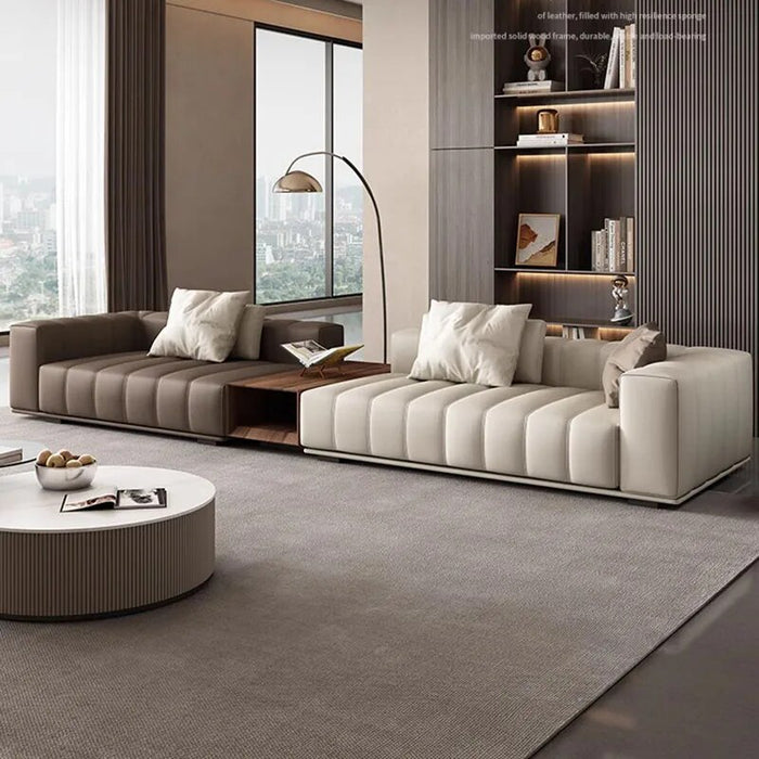 Bedroom European Living Room Sofa Luxury Leather Ergonomic Living Room Sofa Couch Set Water Proof Divani Soggiorno Decorations
