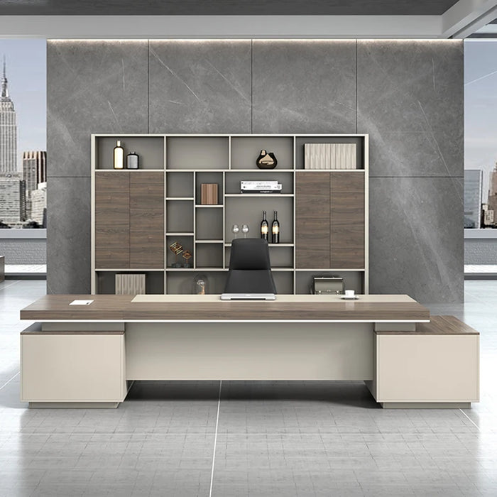 Mat L Shaped Desk Desktops Adjustable Writing Stand Up Monitor Gaming Corner Work Meeting Long Italian Bureau Meuble Furniture