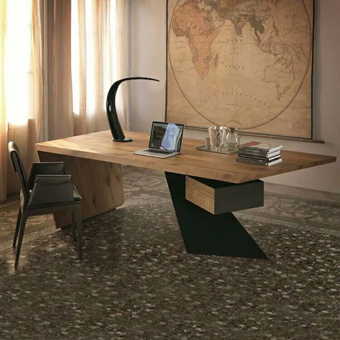 Wooden Desk Tables Modern Simple Studio Elegant Bedroom Executive Luxury Office Desk Standing Mesa Escritorio House Furniture