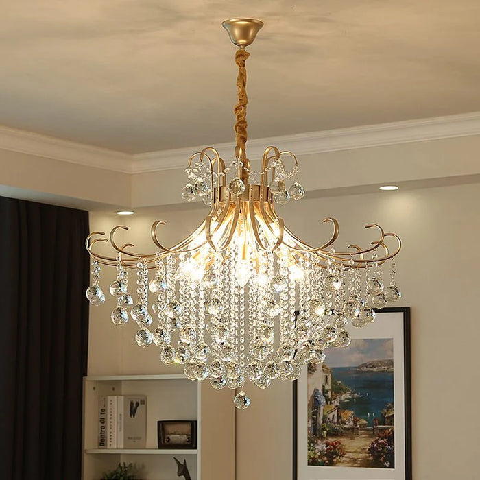 American Style Chandelier Living Room Bedroom Dining Room Country European Style Minimalist Aisle Home Atmosphere Luxury