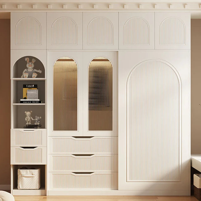 Large Capacity Wardrobes Luxury Drawers Closet Modern Storage Cabinets Wardrobes Space Saving Muebles Para Casa Salon Furniture