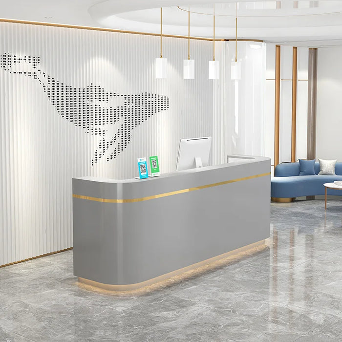 Modern Office Restaurant Tables Front Desk Lectern Pulpit Checkout Hair Salon Shop Counter Bar Podium Stand Bureau Furniture
