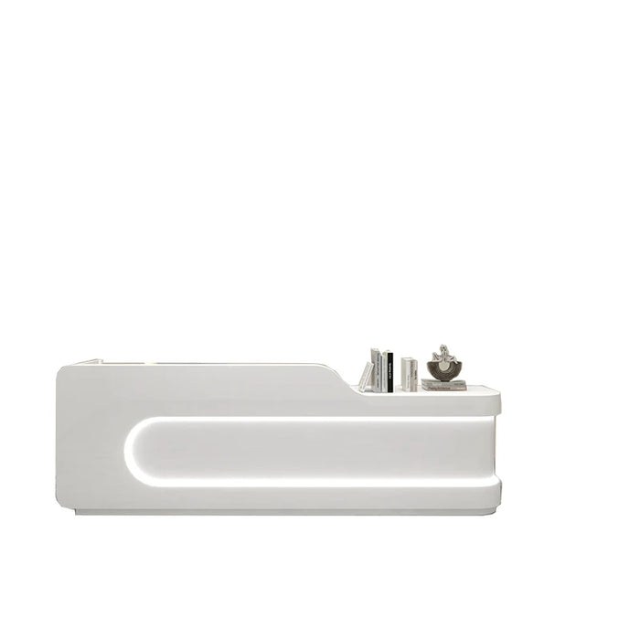 Conference Register Store Reception Desk Checkout Barbershop Luxury Standing Reception Desk Modern Empfangstheke Hotel Furniture
