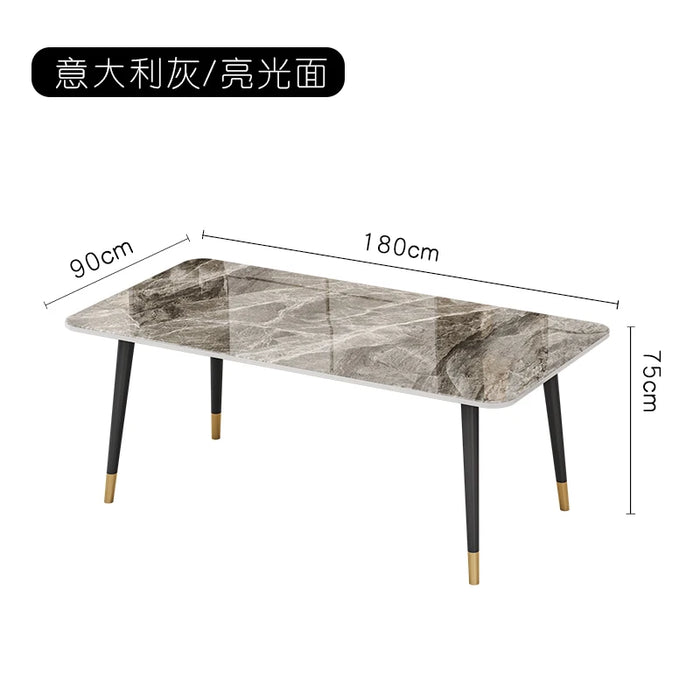 MODERN 6 Chairs Dining Tables Complete Kitchen Luxury Coffee Dining Tables  Free Shipping Esstische Set Furniture WW50DT