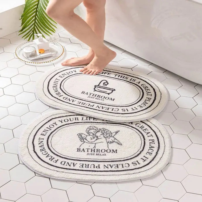 Soft Bath Mat Non Slip INS Style Doormat Water Absorbent Carpets Entrance Mats Balcony Porch Area Rugs Home Decor Mat Rugs
