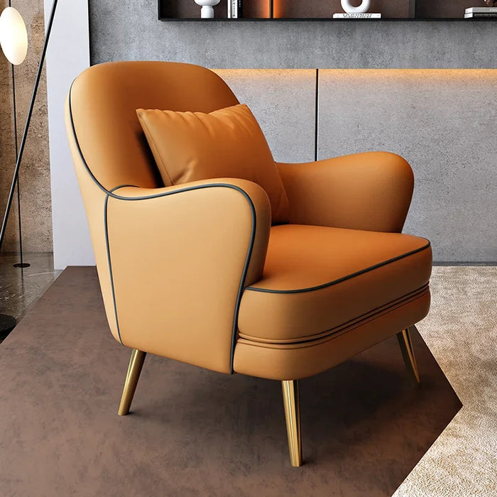Nordic Single Living Room Sofas Armchair Luxury Designer Living Room Sofas Office Divani Da Soggiorno Home Furniture YY50SF