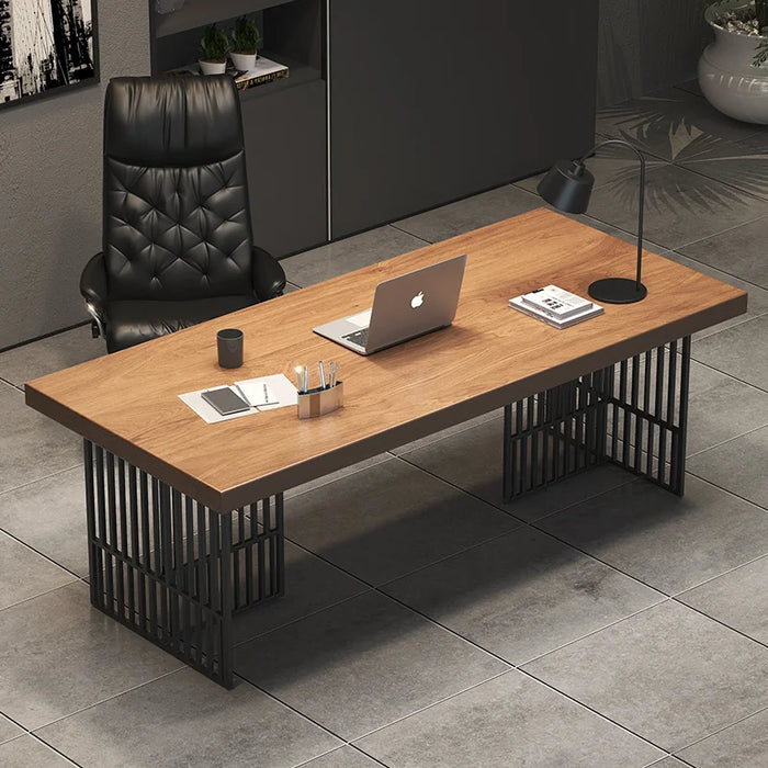 Modern Simple Computer Desk Tables Small Ideas Wooden Work Bedroom Executive Office Desk Designer Mesa De Ordenador Furniture