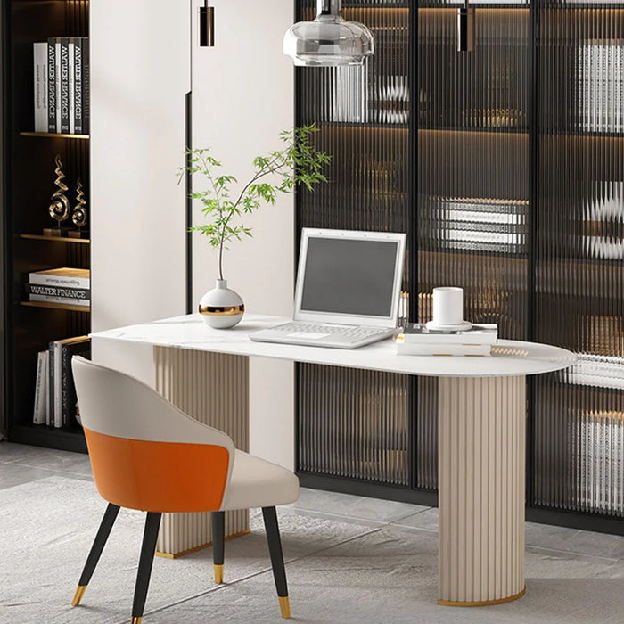 Workbench Drawers Work Office Desk Computer Counter Modern Executive Desk Study Storage Scrivanie Per Ufficio Office Furniture