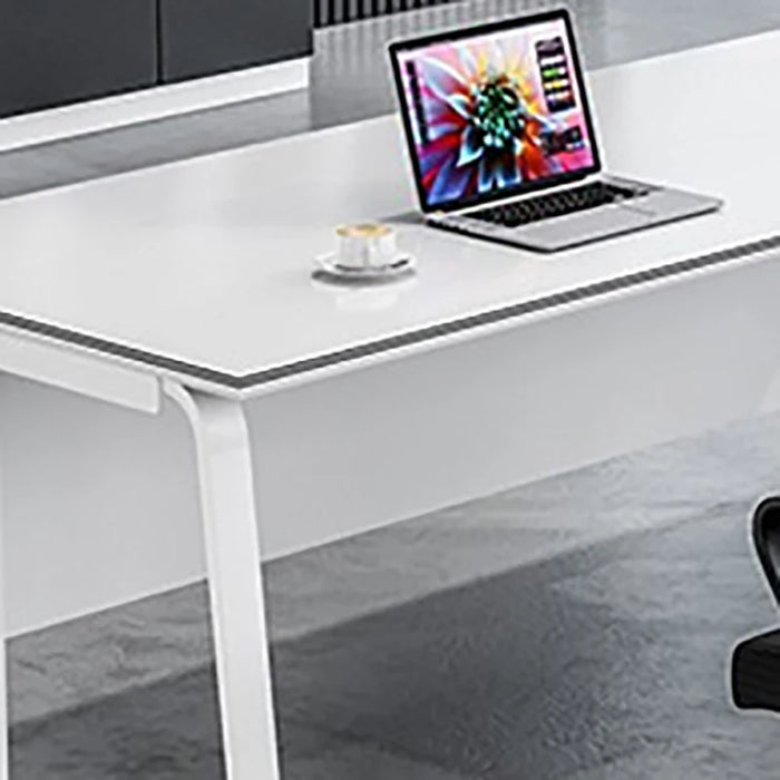 Boss Minimalist Office Desk White Unique Executive Reception Computer Desks Luxury Secretary Mesa Escritorio Mesa Escritorio