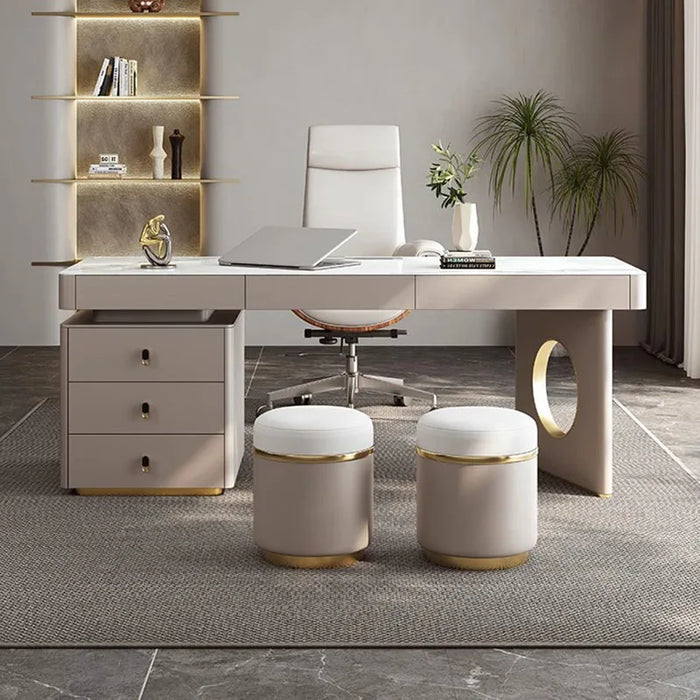 Foldable Office Desk Mainstays Conference Supplies Laptop Writing Desk Modern Console Scrivania Con Cassetti Office Furniture