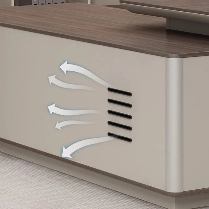 European Supplies Office Desk Standing Organizers Monitor Storage Computer Desks Drawers Executive Mesa Escritorio Furniture