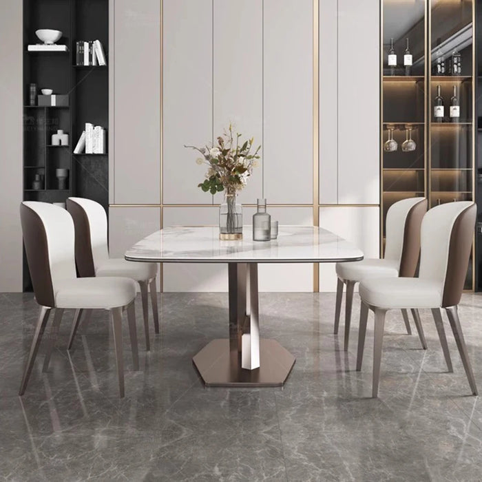 Home Modern Restaurant Dining Tables Luxury Console Coffee Tables Gold Nordic Living Room Muebles Para El Hogar Hotel Furniture