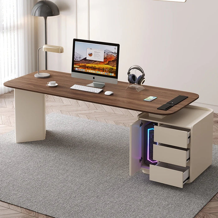 Drawers Modern Executive Desk Workstation Desktop Study Office Desk Computer Writing Escritorios De Oficina Office Furniture