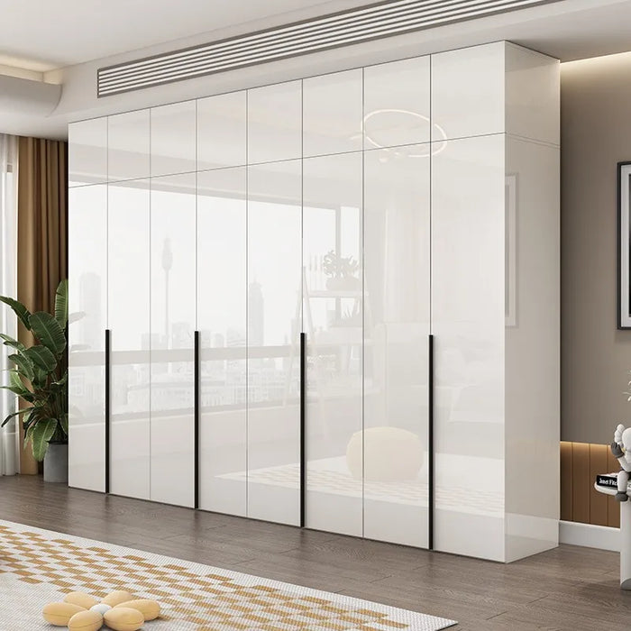 Storage Organizer Wardrobe Door Entry Hanging Simple White Modern Wardrobe Hanger Space Saver Divider Ropero Household Items
