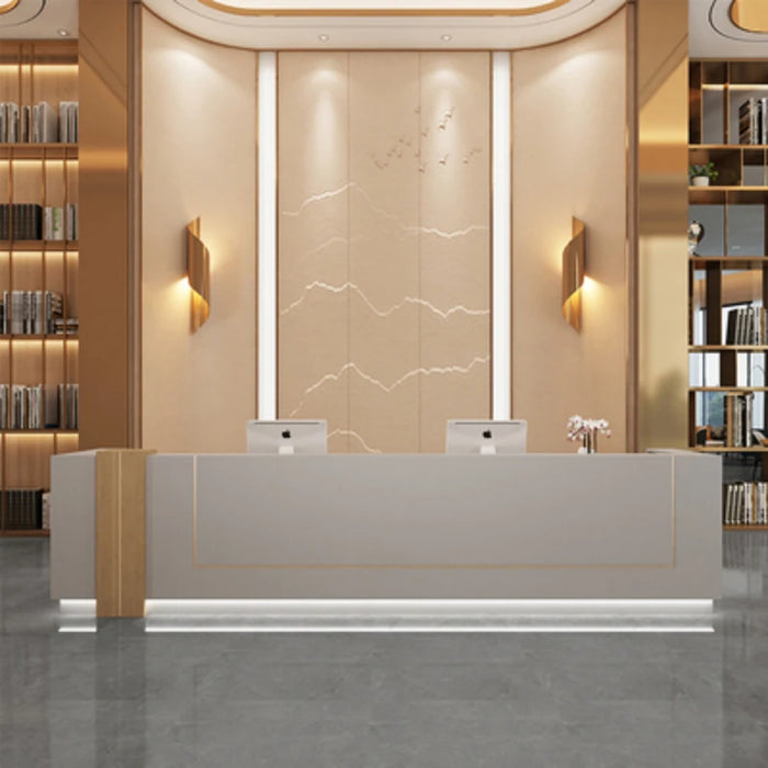 Office Modern Reception Desks Counter Lectern Standing Commercial Reception Desks Club Mesa De Escritorio Luxury Furniture