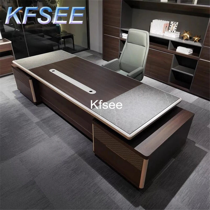 Kfsee 1Pcs A Set Prodgf Computer 240*85*75cm Boss Office Table