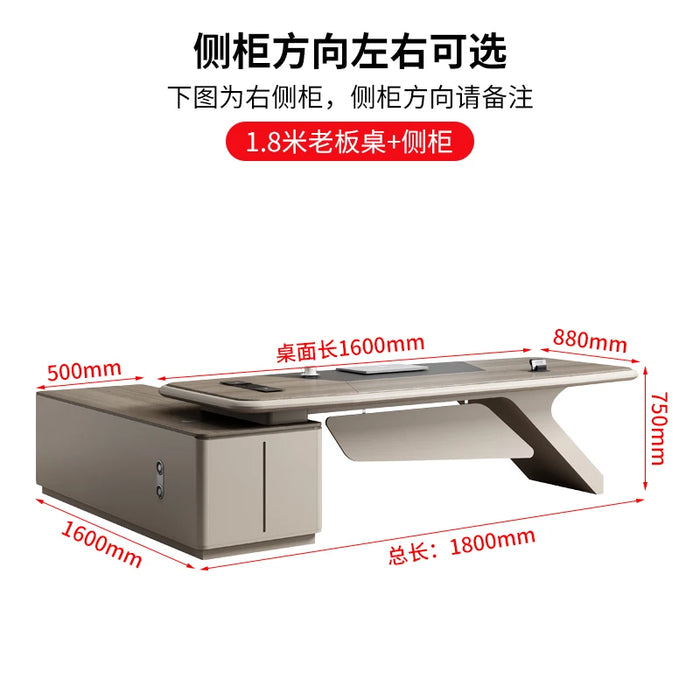 Japanese Vanity Desk Organizer Conference Executive Luxury Office Desks Reception Escritorios De Oficina Desk Decorations