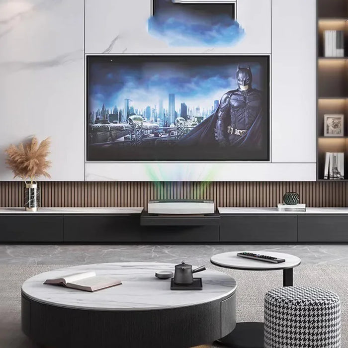 Consoles Laptop Center Shelf Tv Stand Wood Television Mobile Display Tv Stand Grey Coffee Szafka Na Buty Living Room Furniture