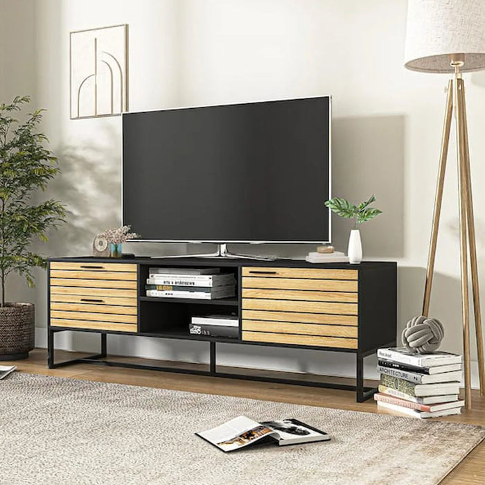 Tv Stand Living Room Furnitur Fits TVs up to 50 to 65 in Home Furniture