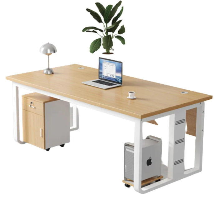Aesthetic Wooden Office Desk Reception Modern Executive Standing Office Desk Computer Wooden Escritorio Oficina Furniture SR50OD