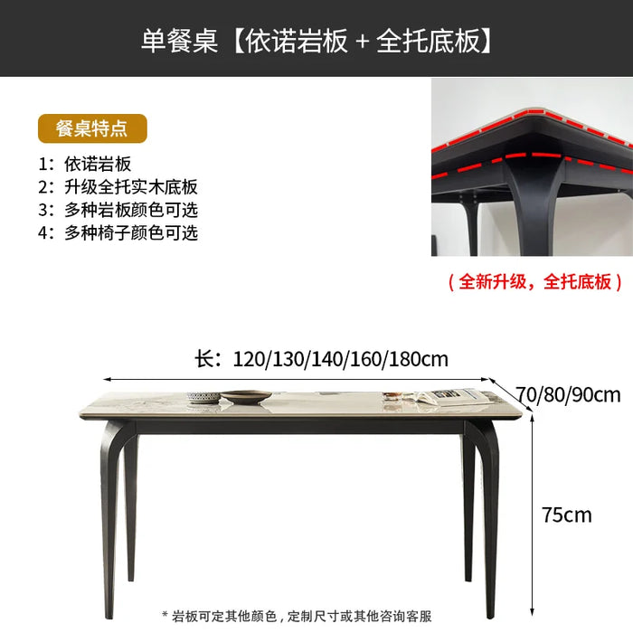 Conference Garden Dining Tables Console Center Wall Hallway Desk Dining Tables Marble Outdoor Mesas De Jantar Furniture WJ25XP