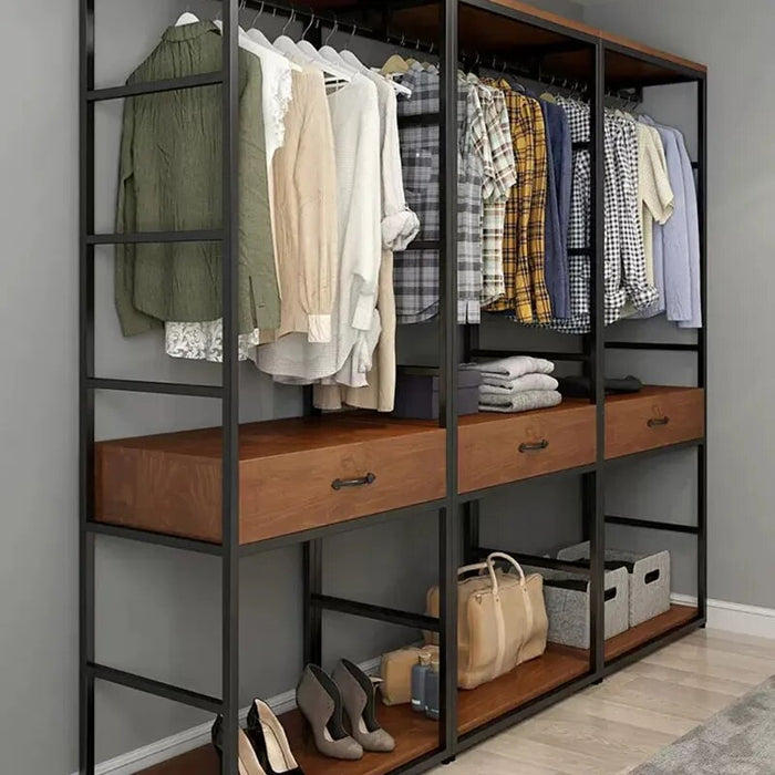 Pantry Cabinet Luxury Wardrobe Shoe Cabinet Baby Clothes Modular Wardrobe Open Drawer Ropero Armables Garden Furniture Sets SQC