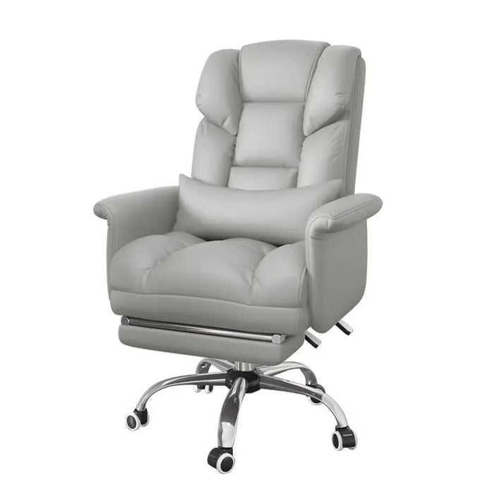 Computer Leather Seat Boss Business Office Chair Events Back Comfortable Sedentary Lazy Leisure Cadeiras Italian Furniture