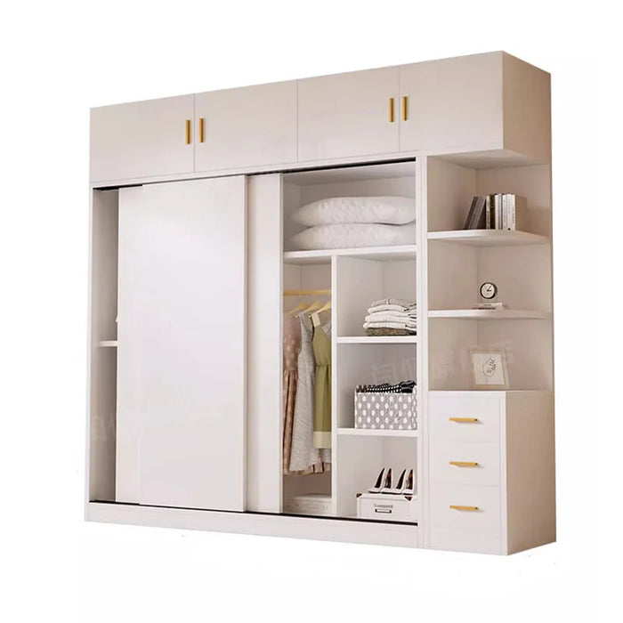Luxurious Drawer Wardrobe Modern Heavy Duty Multifunction Storage Wardrobe Organizer Bedroom Rangement Chambre Home Furniture
