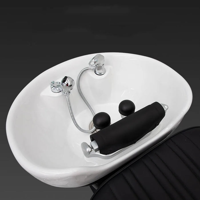 Professional Shampoo Chair Stylist Luxury Head Spa Bed Shampoo Chair Basin Wash Hair Salon Reclining Relaxing Cadeiras Furniture