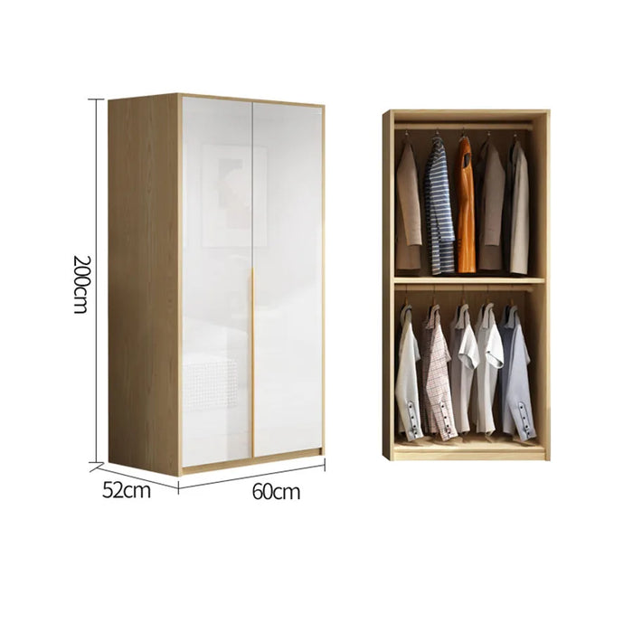White Vanity Wardrobes Home Sliding Door Makeup Storage Wooden Doors Handle Closet Individual Guarda Komody Bedroom Furniture