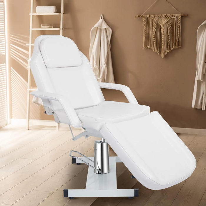 Hydraulic tattoo chair with 360 ° rotating massage beauty table, adjustable height-