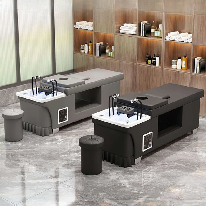 Recliner Salon Chair Thai Massage Shampoo Bed Japanese Head Salon Chair Hairstyle Cadeira Sedie Facial Furniture JY50SC