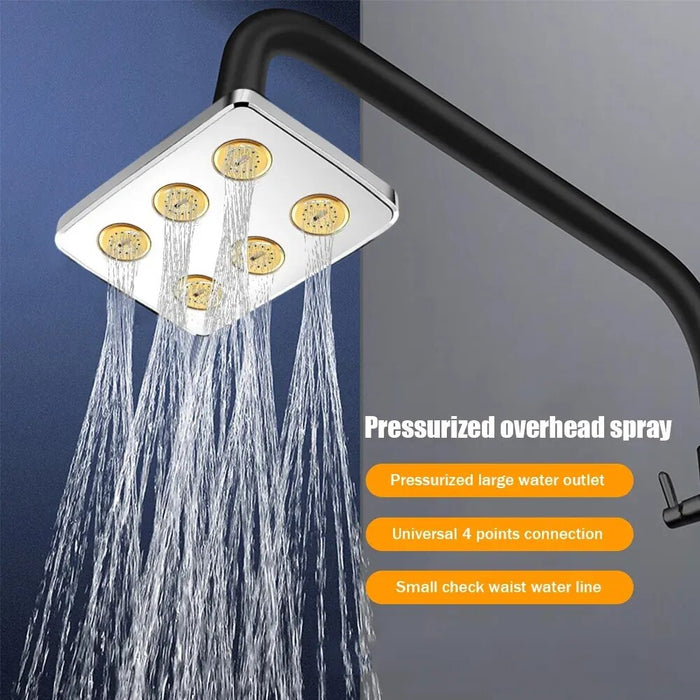 High Pressure Shower Head Water Showerhead -  Rainfall Showerhead