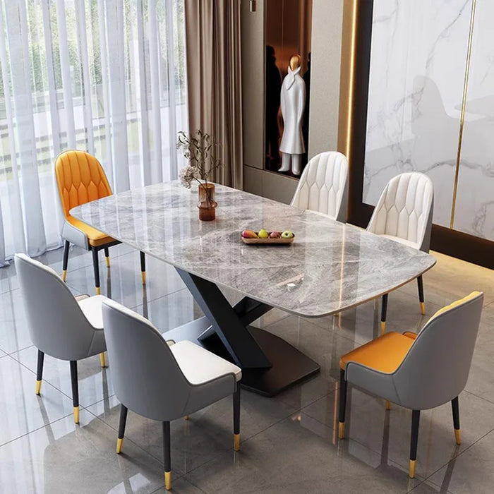 Luxury Mobile Dining Table Hallway Room Desk Kitchen Design Center Dining Table Salon Mesas De Jantar Living Room Furniture