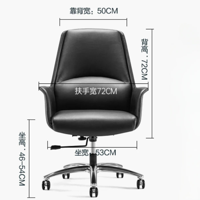 Study Conference Nordic Office Chair Ergonomic Lounge Bedroom Office Chair Rolling Lazyboy Sedia Ufficio Home Furniture YQ50OC