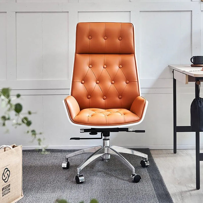 Luxury High Back PU/Leather Chesterfield Office Chair Conference Room Chair Computer Executive Chair