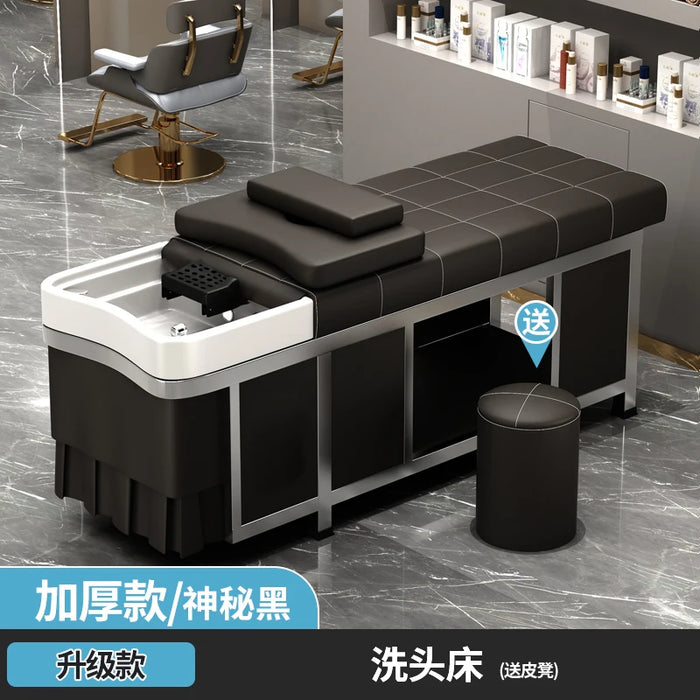 Beauty Salon Shampoo Chair Lounge Comfort Massage Pillow Stylist Salon Makeup Chair Head Spa Cabeceiras Salon Equipment LJ50SC