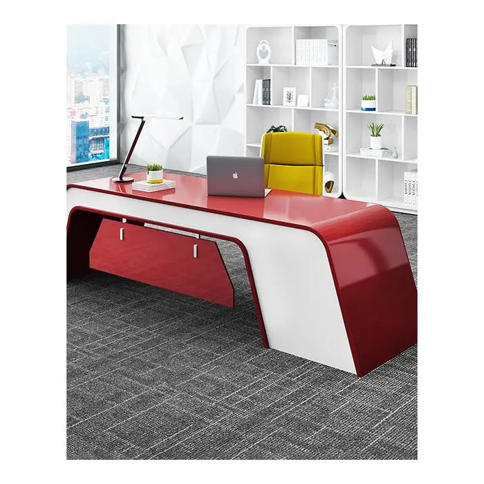 Technology sense desk simple fashion modern high-end desk paint executive desk furniture