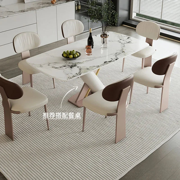 Kitchen Vanity Dining Chairs Salon Luxury Outdoor Balcony Waiting Dining Chairs Accent Bedroom Muebles Para Casa Home Furniture