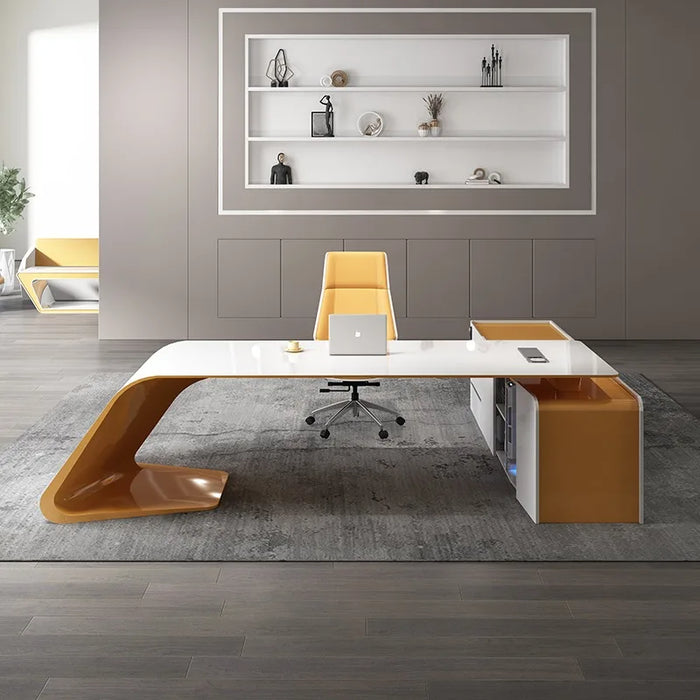 Students Writing Desk Computer Counter Monitor Drawers Office Desks Gaming Executive Scrivania Con Cassetti Modern Furniture