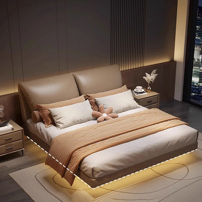 Luxury Multifonction Marriage Bed Queen Size Modern Bedroom Bed Storage Space Cama De Lujo Para Dormitorio Home Furniture