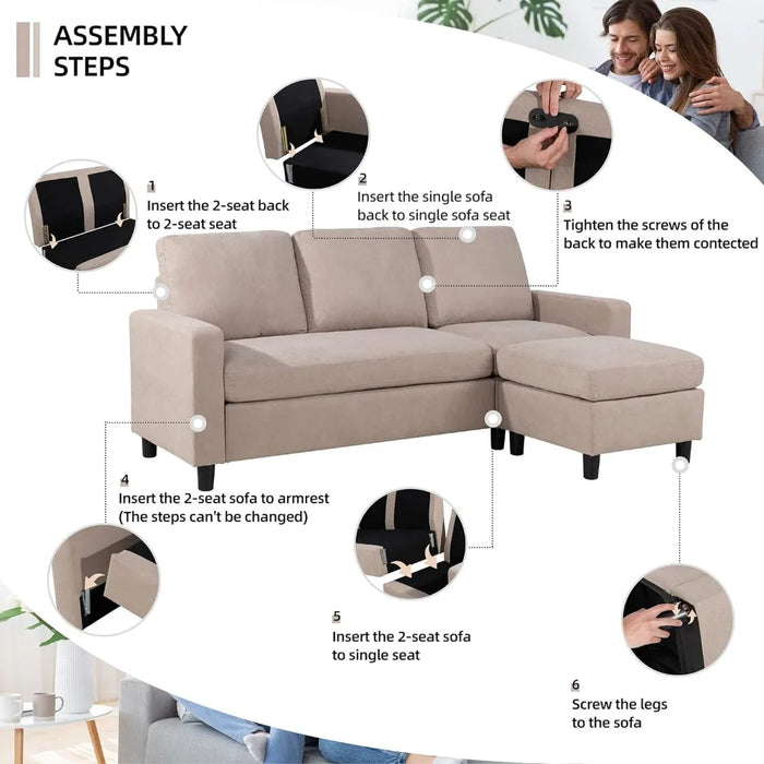 Living Room Sofas Beds Apartment and Small Space Relaxing Sofa Convertible Sofa Bed Sofas for Home Furniture Set Recliner Modern