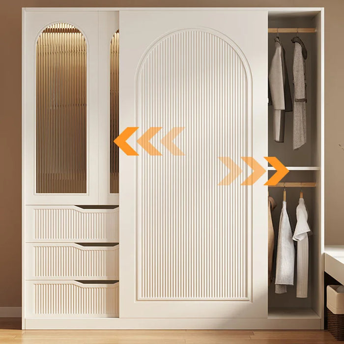 Large Capacity Wardrobes Luxury Drawers Closet Modern Storage Cabinets Wardrobes Space Saving Muebles Para Casa Salon Furniture