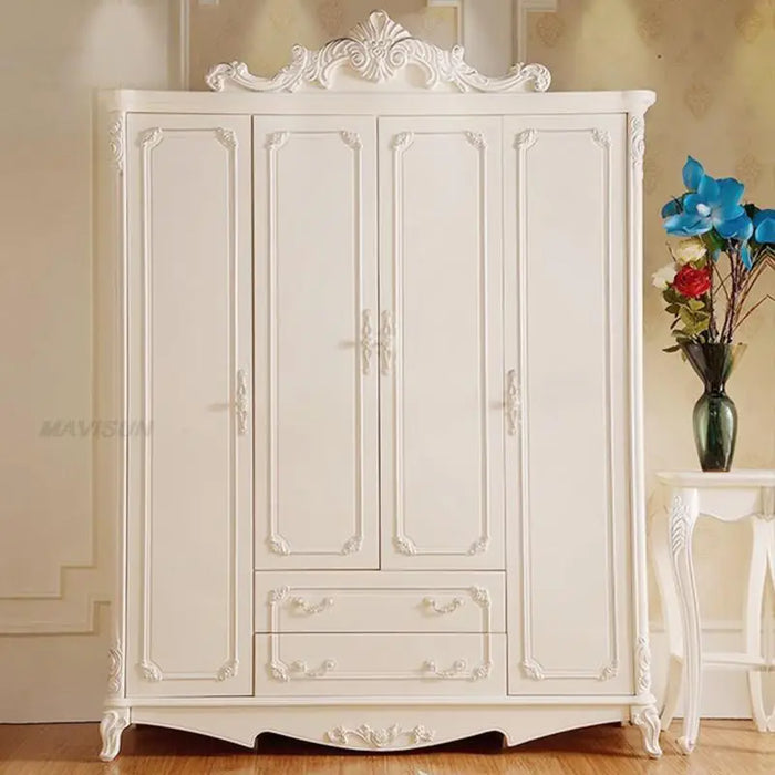White Nordic Bedroom Wardrobes Furniture Wood Chest Of Drawers Clothes Organizer Closet Wardrobe Cabinets For Room Set Armarios