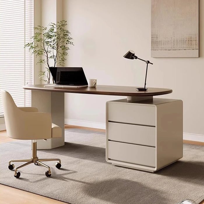 Standing Drawers Computer Desks Study Table Executive Desk Writing Pc Organizer Mesas De Escritorio Home Office Accessories