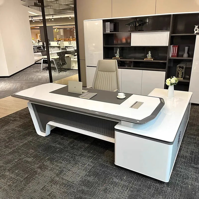 Computer Office Desk Modern Writing Desktops Standing Console Cabinets Workbench Desk Table Organizer Escrivaninha Desk Supplies