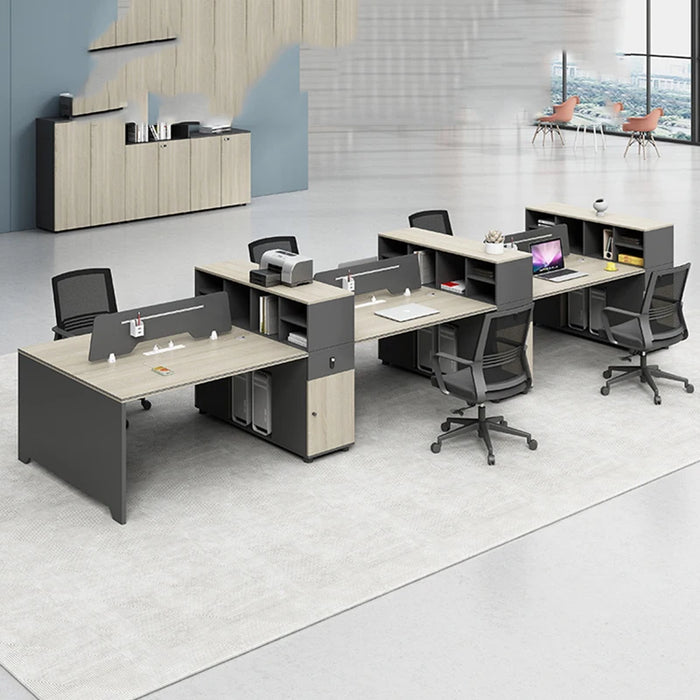 Office Furniture Boss Desk Boss Executive Simplicity Desk Luxury Special Shaped Table Office Table And Chair Combination