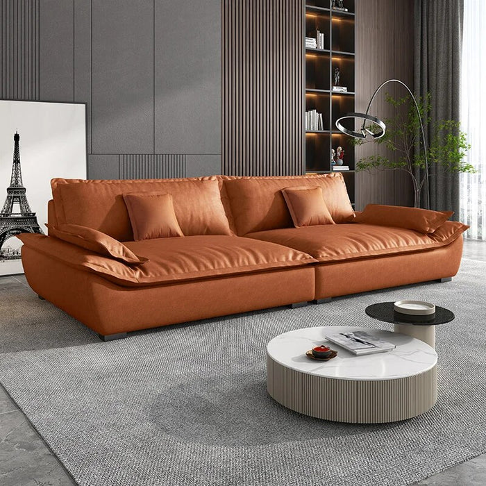 Luxury Furniture Sofa Set Fashion Sofa for Living Room Modern Big Design Wooden Classical Arabic Sofa Sets Synthetic Leather